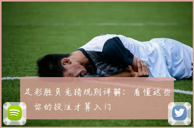 足彩胜负竞猜规则详解:看懂这些,你的投注才算入门