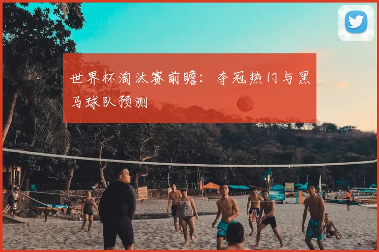 世界杯淘汰赛前瞻:夺冠热门与黑马球队预测