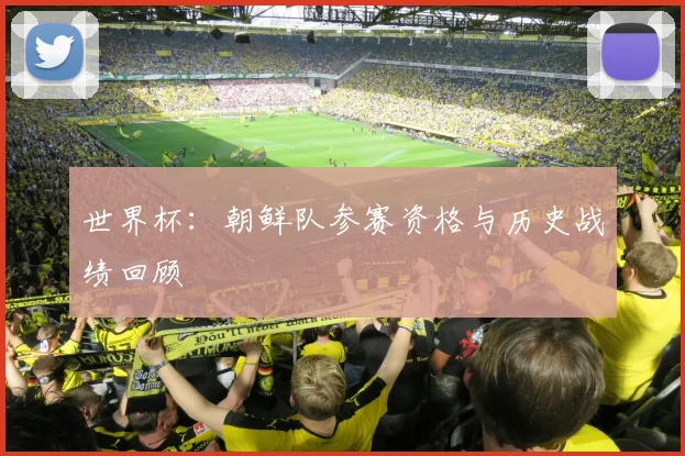 世界杯:朝鲜队参赛资格与历史战绩回顾